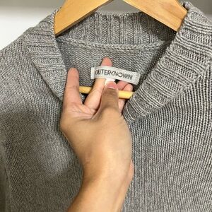 Outerknown Roma sweater, grey, S